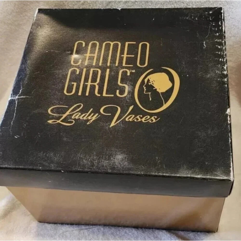 Cameo Girls Lady Vases VINTAGE NIB EVE 1968 HIGH SOCIETY, LV-005, 2000